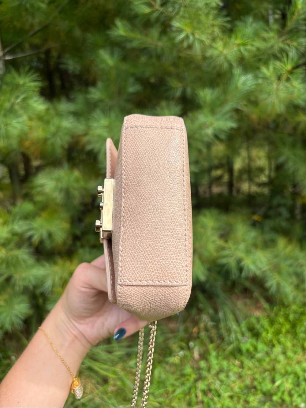 Furla Leather Mini Crossbody Bag - Picture 14 of 17